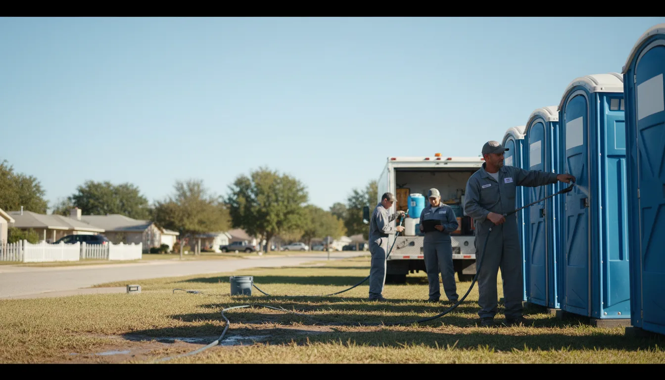 Long-Term Portable Toilet Rental in Fort Madison, IA near me